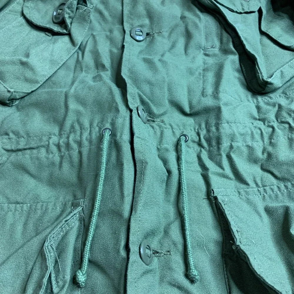 Vintage Canadian Army OG-107 Combat Field Jacket | MK II Olive Green - Picture 4 of 10